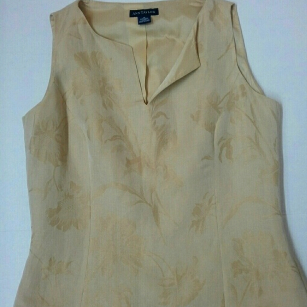 Ann Taylor Sleeveless Tank Blouse